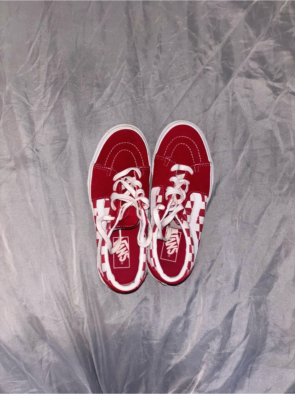 Vans Classic Red Checkerboard Old Skool Sneaker